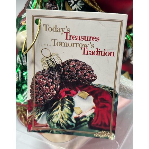 Fitz and Floyd Vintage Blown Glass Ornament LODGE RABBIT In Box - Picture 4 of 10